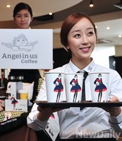 [포토] 엔제리너스 '말리카 파브르' 콜라보기념 이벤트