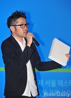 [포토] 칸국제광고제, 작품설명 하는 '미치히토 도바시'
