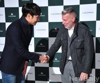 [포토] 패션디렉터 닉우스터 만난 배우 천정명