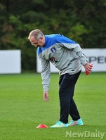 [포토] 슈틸리케호 '가슴에 와닿는 대비 훈련'