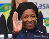 [KOVO] 인사하는 IBK 데스티니