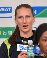 [KOVO] 각오 밝히는 현대건설 폴리