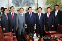 [포토] 이완구-우윤근, 3+3 회동