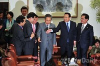 [포토] 운영위서 모인 여야 원내지도부