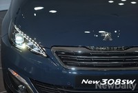 [포토] 올해의차 명성 이은 '푸조308SW' 국내 출시