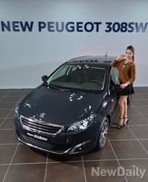 [포토] 푸조308 뒤가 길어진 '푸조308SW' 국내출시