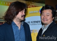 [포토] 다이빙벨시사회, 김어준-이상호
