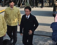 [판교 사고] 급거 귀국한 남경필 지사