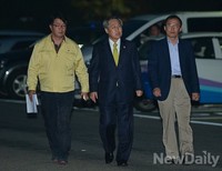 [판교 사고] 사고대책본부 찾은 우윤근 새민련원내대표