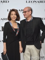 [포토] 전수경-에릭 스완슨 부부 '패션쇼도 함께'