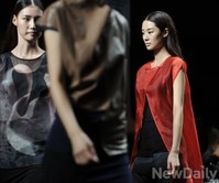 [서울패션위크] 박춘무 패션쇼 오른 스테파니 리