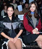 [서울패션위크] 나란히 앉은 클라라-박은지