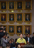 [2014국감] 국감장 이재명시장 웃음, 어떻게 웃었길래?