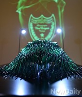 [포토] 샴페인 품은 예술작품 '코쿠나아제'
