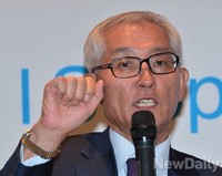 [포토] 아이더 협약식 참석한 오종남 유니세프 사무총장