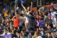 [포토] 환호하는 고양 오리온스 팬들