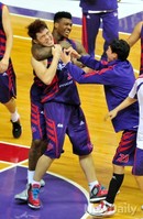 [포토] 환호하는 고양 오리온스 가르시아