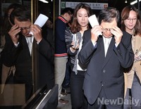 [포토] 법정 나서는 박찬구 회장