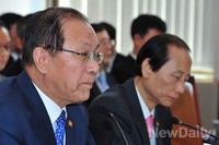 [2014국감] 국감 참석한 황우여 교육부 장관