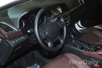 [포토] 고급스러운 현대차 '아슬란'의 내부 인테리어