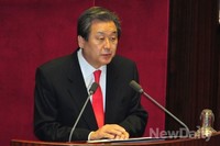 [포토] 교섭단체 대표연설 하는 새누리 김무성 대표