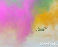 [포토] 원주하늘 날아오르는 FA-50