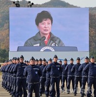 [포토] 원주 공군기지 찾은 박근혜대통령