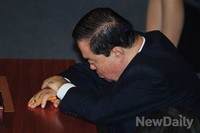 [포토] 피곤한 새정치민주연합 문희상 비대위장