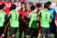 [포토] 인사 나누는 전북 현대와 서울 FC