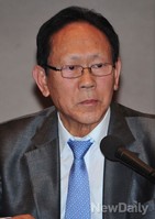 [포토] 세미나 참석한 홍순경 북한민주화위원장