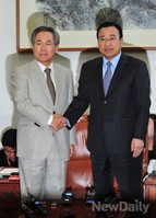 [포토] 주례회동 가지는 이완구-우윤근