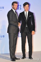 [포토] 훈남 VS 훈남, '데이비드 베컴-이서진'