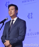 [포토] 조길수 사장 '헤이그 클럽' 젊은 소비층도 공략가능