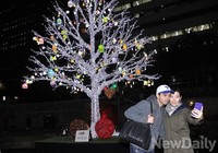 [포토] 서울빛초롱축제 '가족, 연인 주말 나들이 딱'