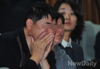 [포토] 눈물 흘리는 세월호 유족들