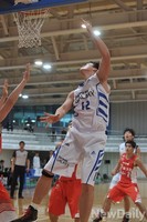 [포토] 프로농구 D리그, 서울 삼성 송창무 골밑득점