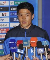 [포토] 정성룡 '중동원정 출국 전 인터뷰'