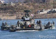 [포토] 호국훈련 '도하작전' 실시