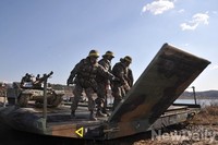 [포토] 2014 호국훈련, 남한강 '도하작전'