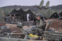 [포토] 도하작전, 실전 방불케하는 긴장감