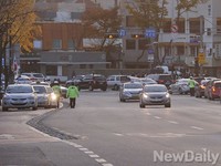 [포토] 고사장 주변도로 교통량 원활