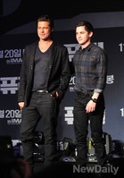 [포토] 브래드 피트와 로건 레먼, 굴욕없는 조각미남