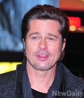 [포토] 브래드 피트 '변함없는 조각 외모'