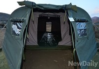 [포토] 20분이내 설치가능한 신형 분대용천막