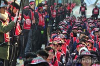 [포토] 총파업 결의대회 가지는 LG유플러스 비정규직 지부