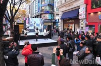 [포토] 북한인권법 통과를 위한 명동 거리 음악회