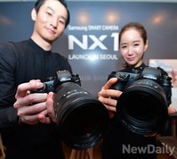 [포토] 삼성전자, 미러리스 스마트카메라 NX1 공개