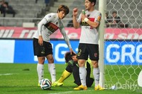 [포토] 괴로워 하는 포항 스틸러스 김다솔 골키퍼
