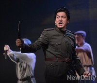 [포토] 안중근의 생생한 역사를 재현한 연극 '나는너다'