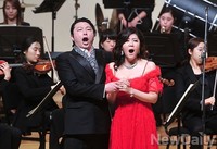 [포토] 테너 이동명과 소프라노 김지현